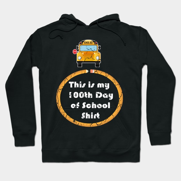 This Is My 100th Day of School shirt Hoodie by familycuteycom